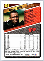 1993 Topps Drew Hill #403