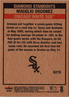 2002 Fleer Tradition Update Magglio Ordonez #U278