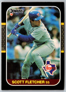 1987 Donruss Scott Fletcher