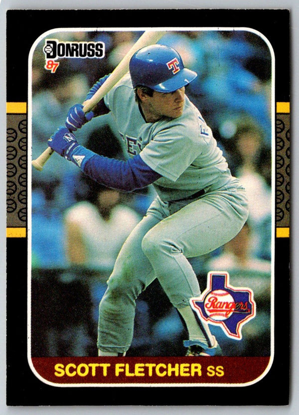 1987 Donruss Scott Fletcher #226