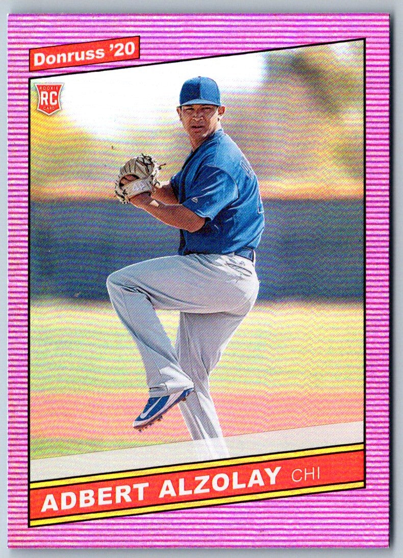 2020 Donruss Baby Shark Emoji Adbert Alzolay