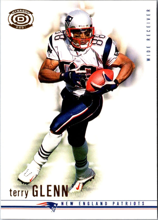 2001 Pacific Dynagon Retail Silver Terry Glenn #55 /199