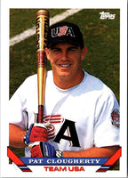 1993 Topps Traded Pat Clougherty #34T Rookie