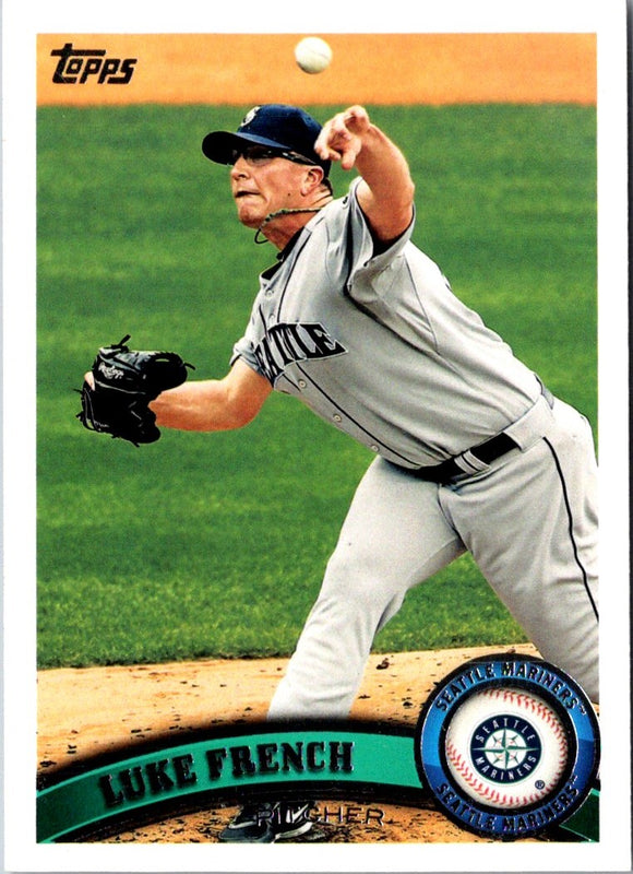 2011 Topps Luke French #624