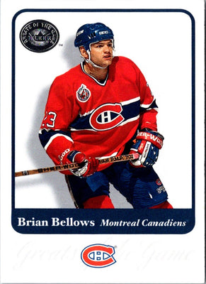 2001 Fleer Greats of the Game Brian Bellows #54