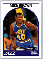 1989 NBA Hoops Mike Brown #336