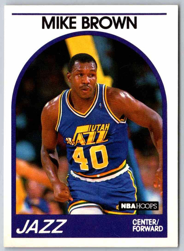 1989 NBA Hoops Mike Brown #336