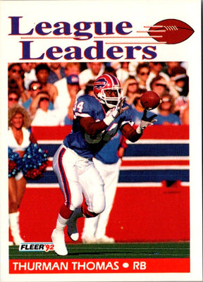 1992 Fleer Thurman Thomas #452