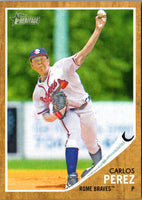2011 Topps Heritage Minor League Carlos Perez #33