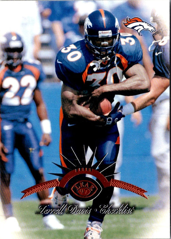 1997 Leaf Terrell Davis #200