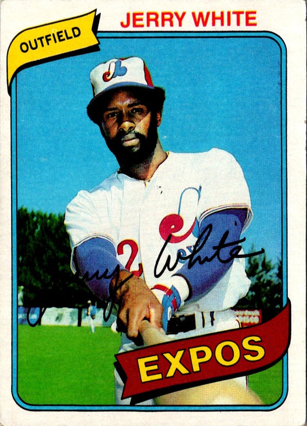 1980 Topps Jerry White #724