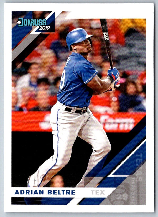 2018 Donruss Adrian Beltre #182