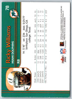 2002 Fleer Maximum Ricky Williams #78