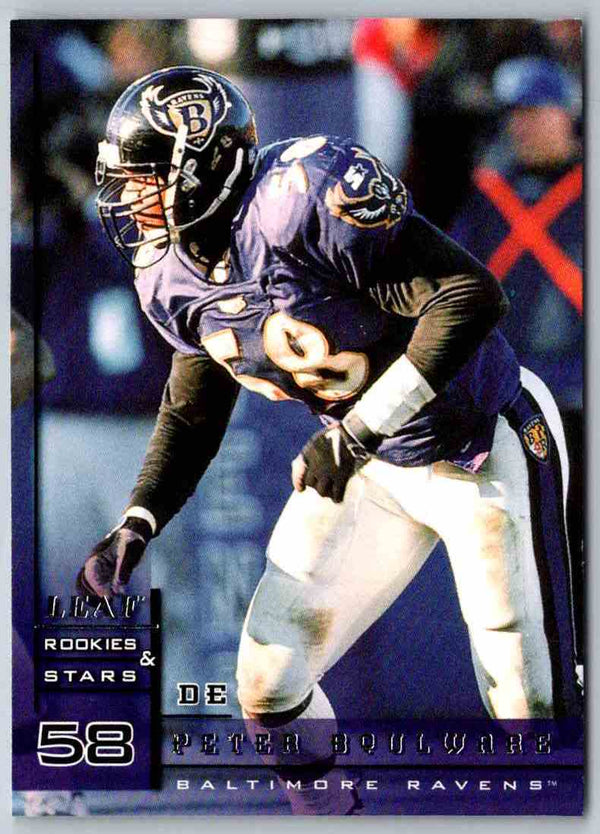 1998 Leaf Rookies And Stars Peter Boulware #140