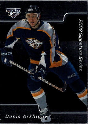 2001 Be a Player Signature Series Denis Arkhipov #042