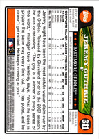 2008 Topps Jeremy Guthrie #311