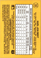 1987 Donruss Karl Best #198