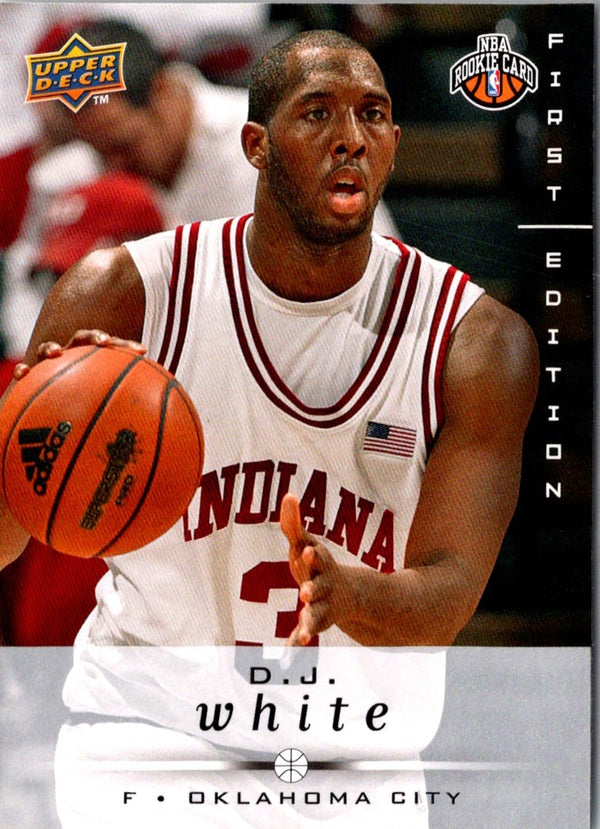 2008 Upper Deck First Edition D.J. White #241 Rookie