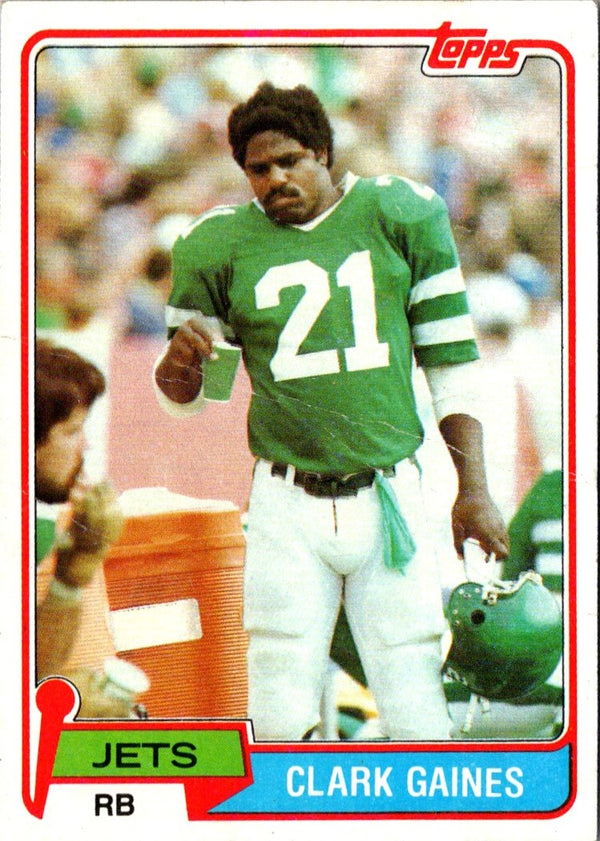 1981 Topps Clark Gaines #144