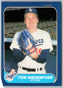 1986 Fleer Tom Niedenfuer