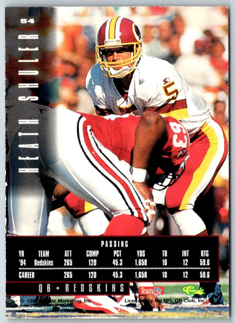 1995 Classic Images Limited Heath Shuler