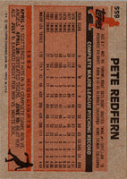 1983 Topps Pete Redfern #559 NM-MT