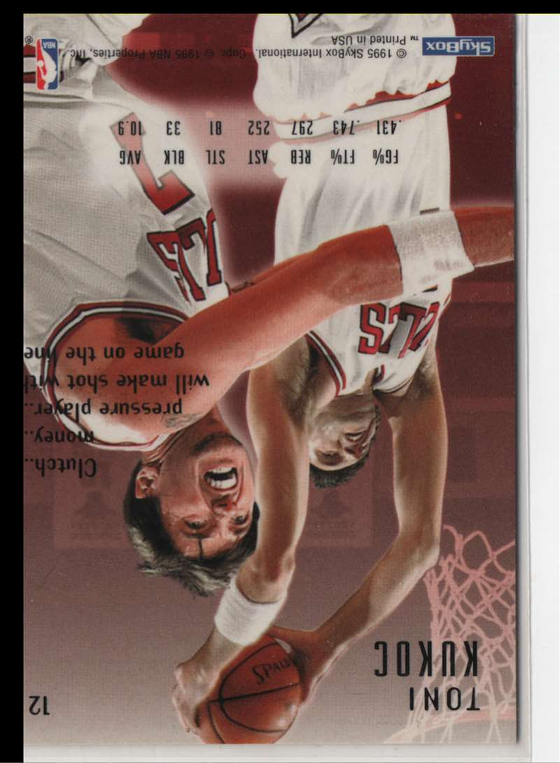 1994 SkyBox Toni Kukoc