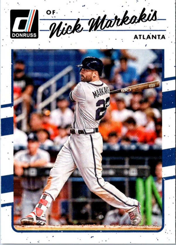 2017 Donruss Nick Markakis #53