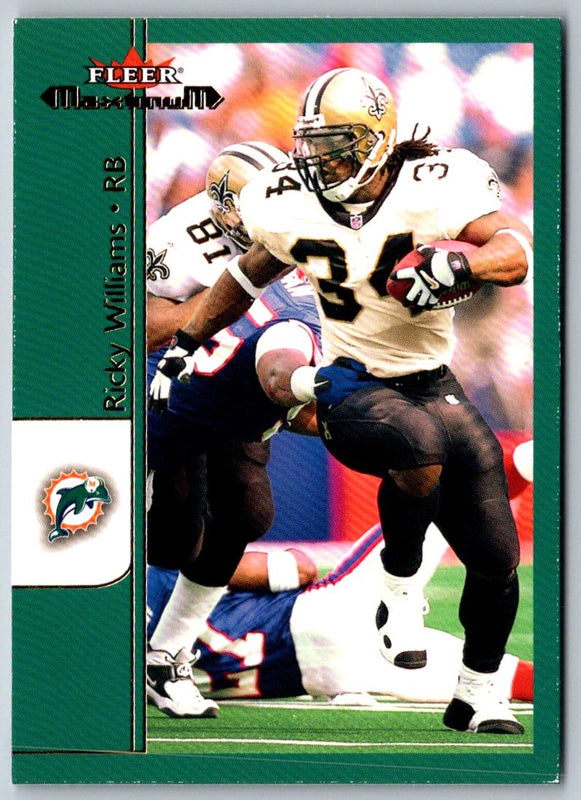 2002 Fleer Maximum Ricky Williams #78