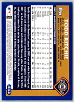 2003 Topps Todd Ritchie #442