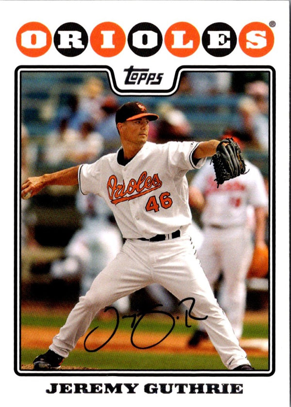 2008 Topps Jeremy Guthrie #311