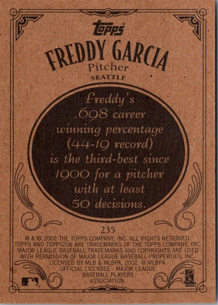 2002 Topps 206 Freddy Garcia