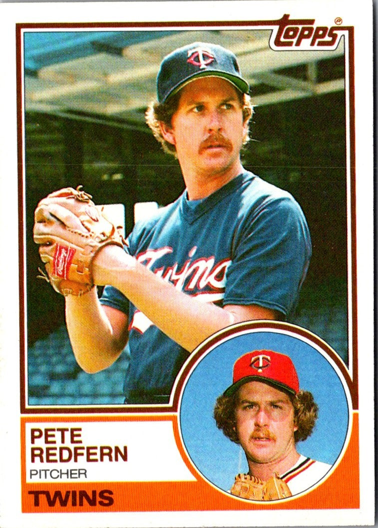 1983 Topps Pete Redfern