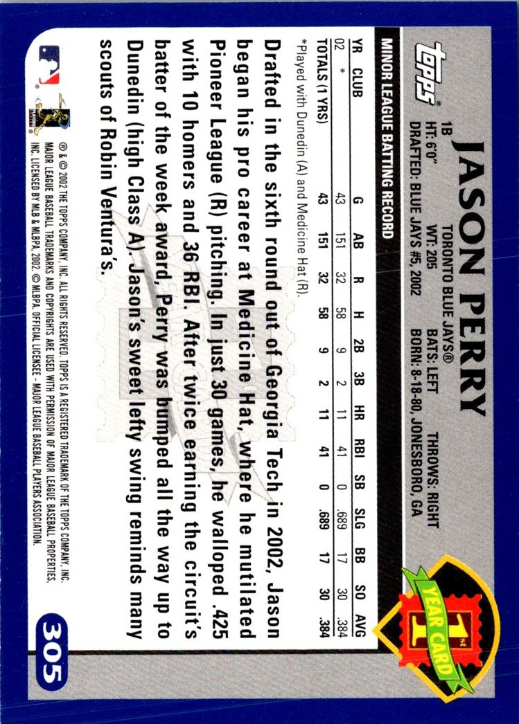 2003 Topps Jason Perry