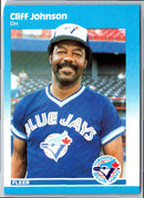 1985 Fleer Cliff Johnson