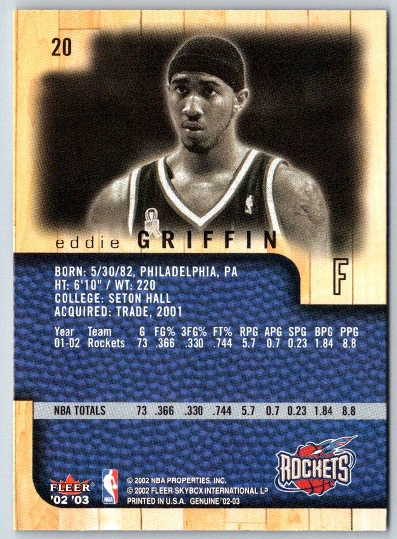 2002 Fleer Genuine Eddie Griffin