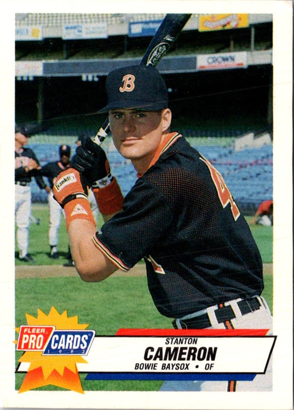 1992 Fleer Stanton Cameron #123