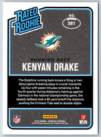 2016 Donruss Kenyan Drake #381 Rookie