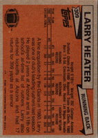 1981 Topps Larry Heater #309 Rookie