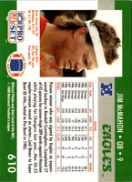 1990 Pro Set Jim McMahon #610