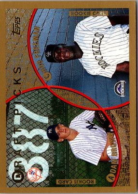 1999 Topps Andy Brown/Choo Freeman #219 Rookie
