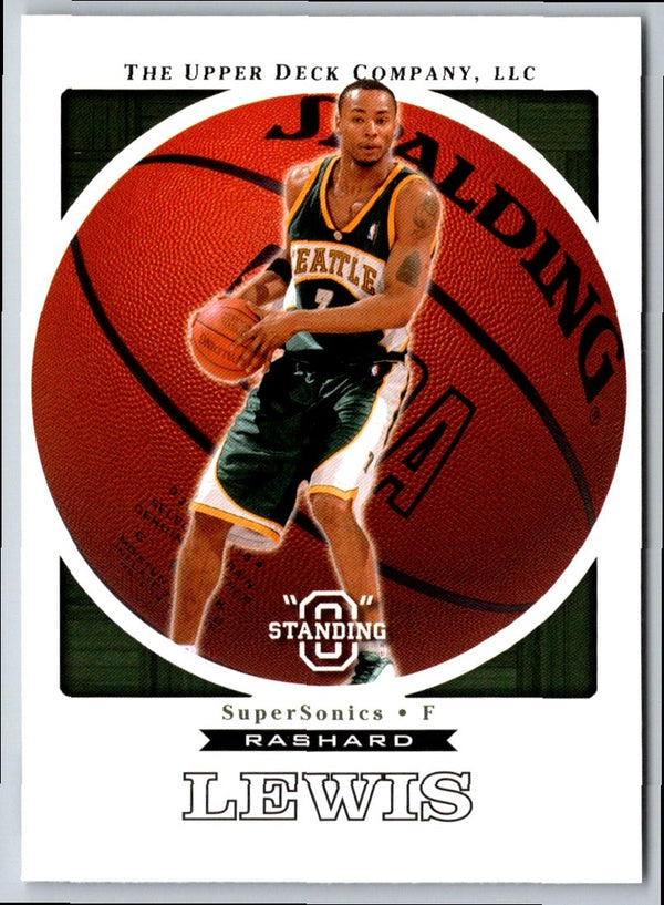 2003 Upper Deck Standing O Rashard Lewis #74