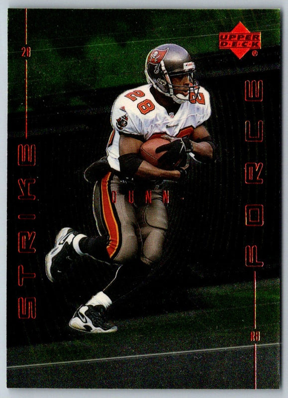 1999 Upper Deck Strike Force Warrick Dunn #SF28