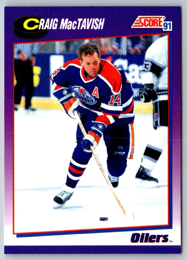 1991 Score Craig MacTavish #202