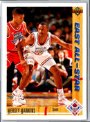1990 Hoops 100 Superstars Hersey Hawkins