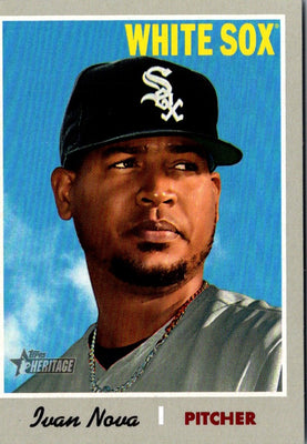 2019 Topps Heritage Ivan Nova #322