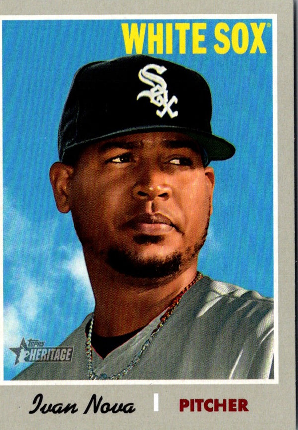 2019 Topps Heritage Ivan Nova #322