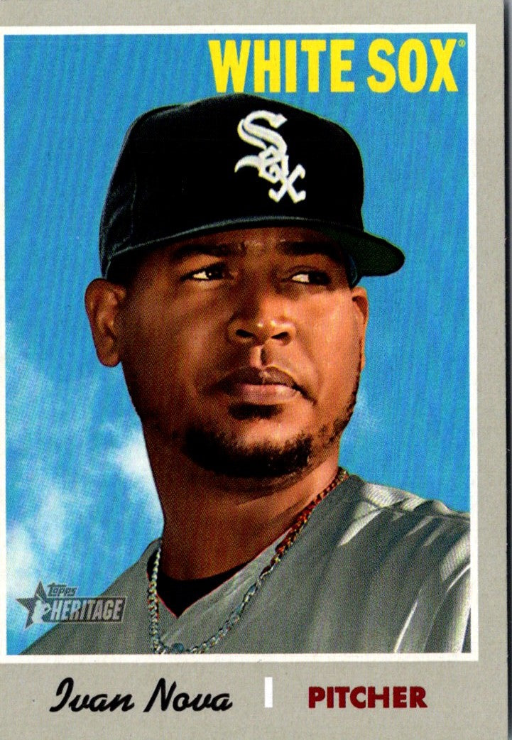 2019 Topps Heritage Ivan Nova