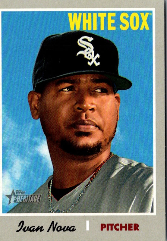 2019 Topps Heritage Ivan Nova #322
