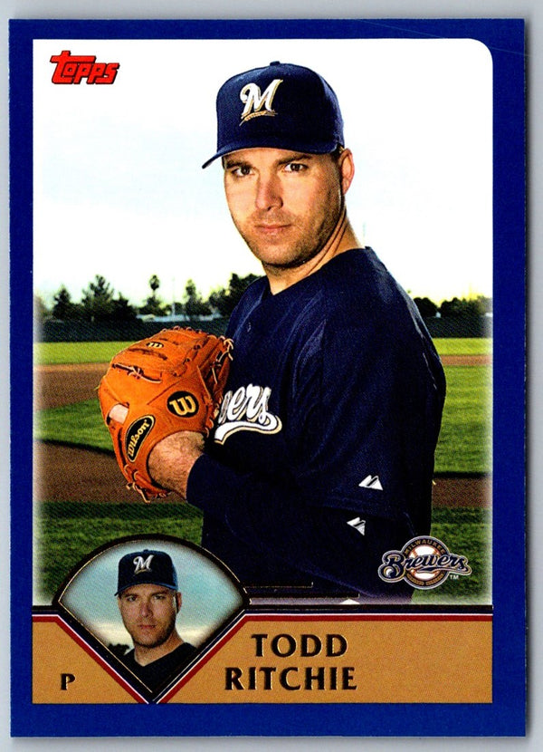 2003 Topps Todd Ritchie #442